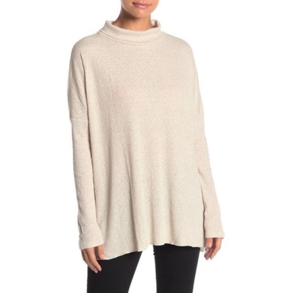 Abound Long Sleeve Ribbed Knit Tunic - Picture 1 of 5